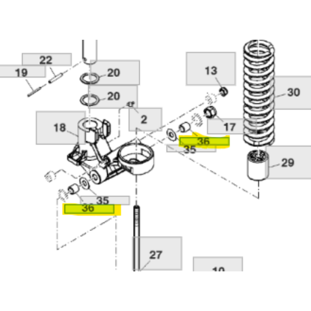 Agronova | A49465- BUCHA BRACO