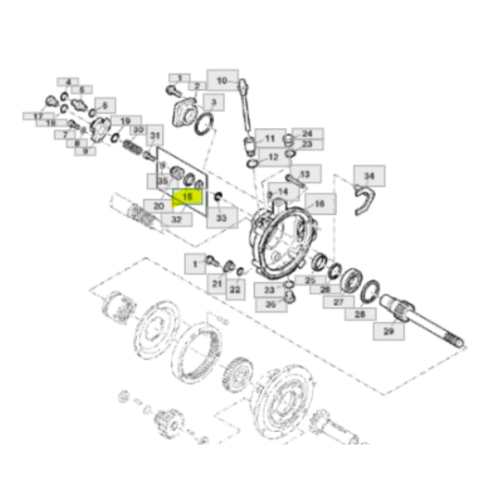 Agronova | Z70694- RETENTOR CX REVERSORA